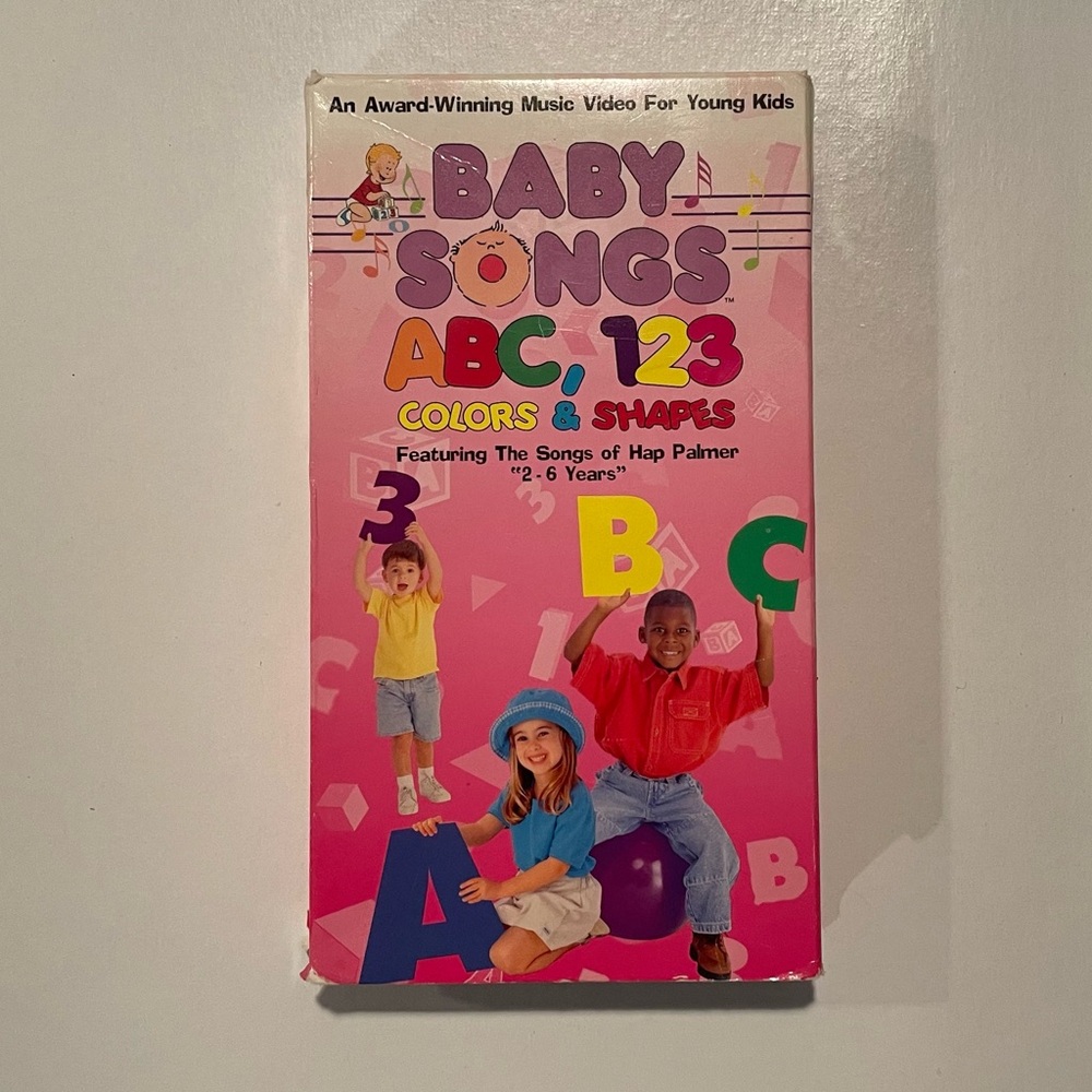 Vintage Baby Songs: ABC, 123, Colors & Shapes VHS